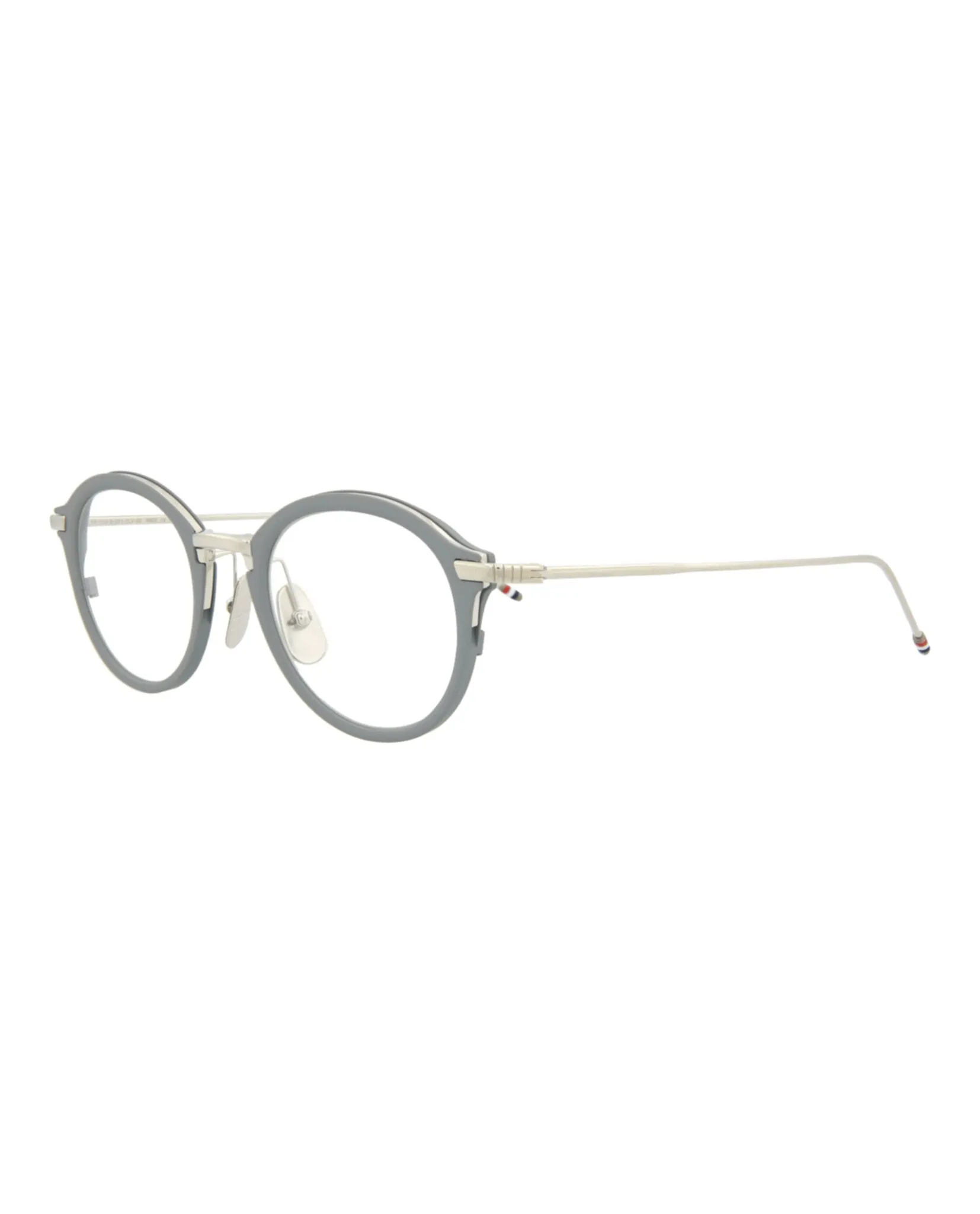 Thom Browne Round-Frame Metal Optical Frames