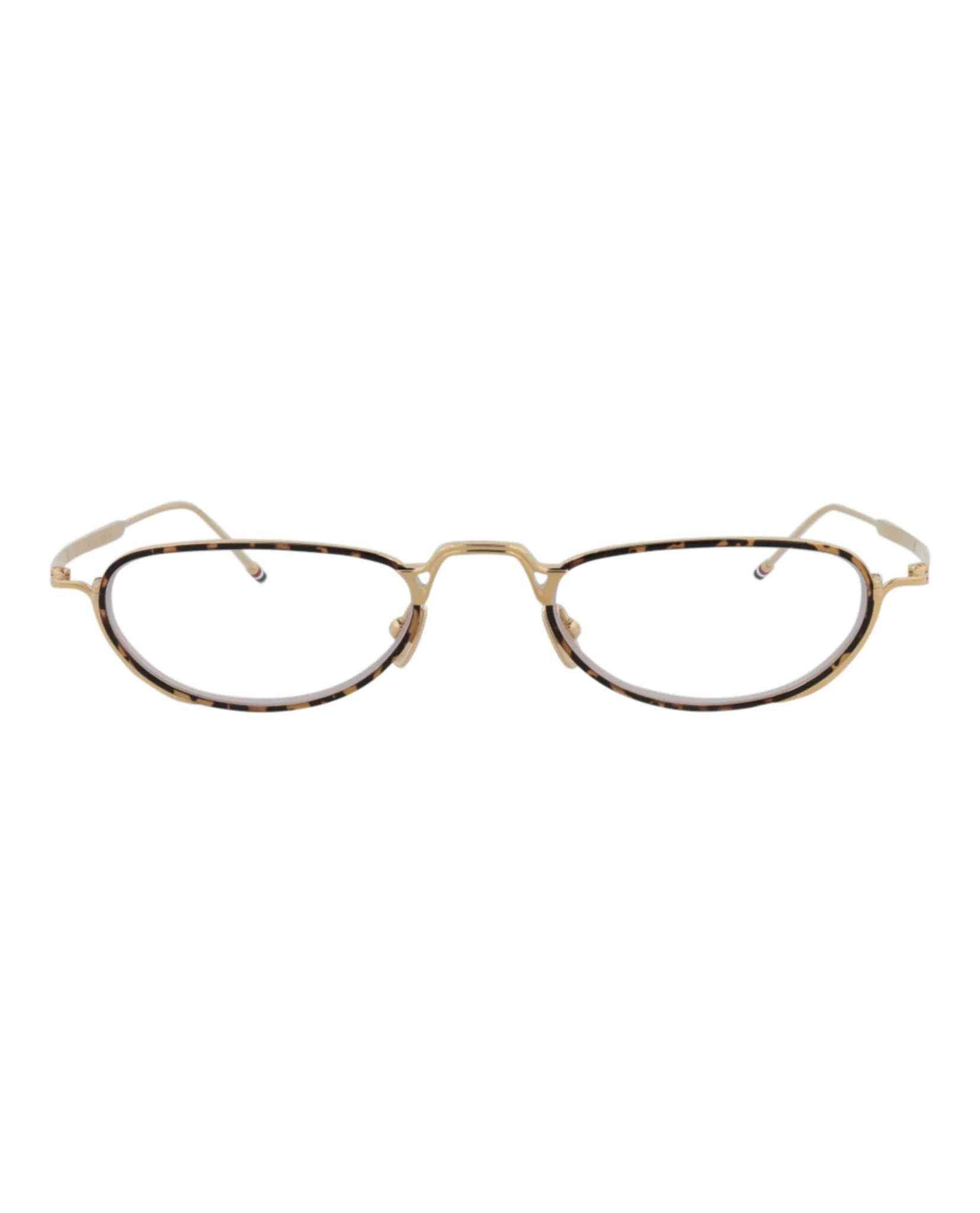 Thom Browne Round-Frame Metal Optical Frames