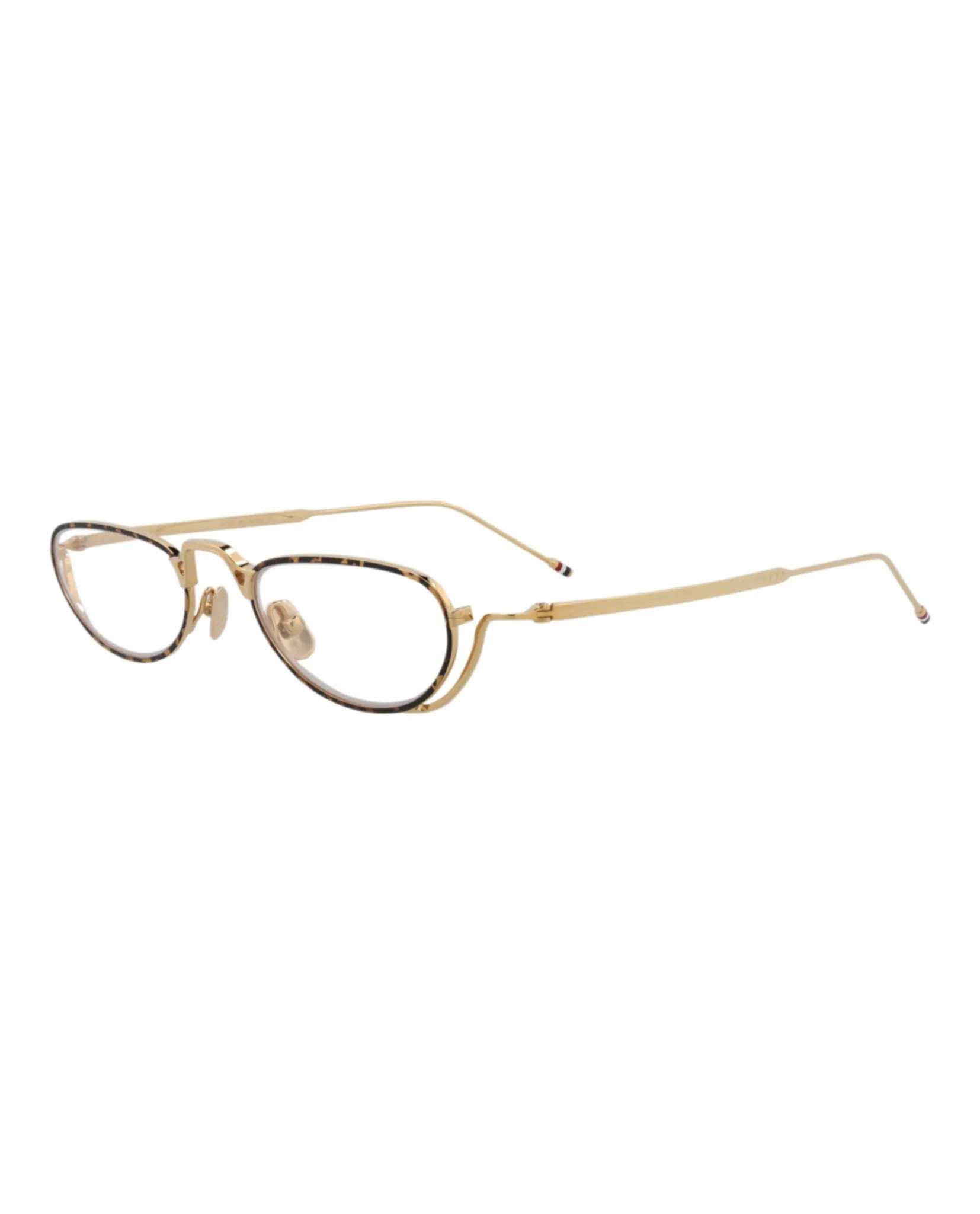 Thom Browne Round-Frame Metal Optical Frames