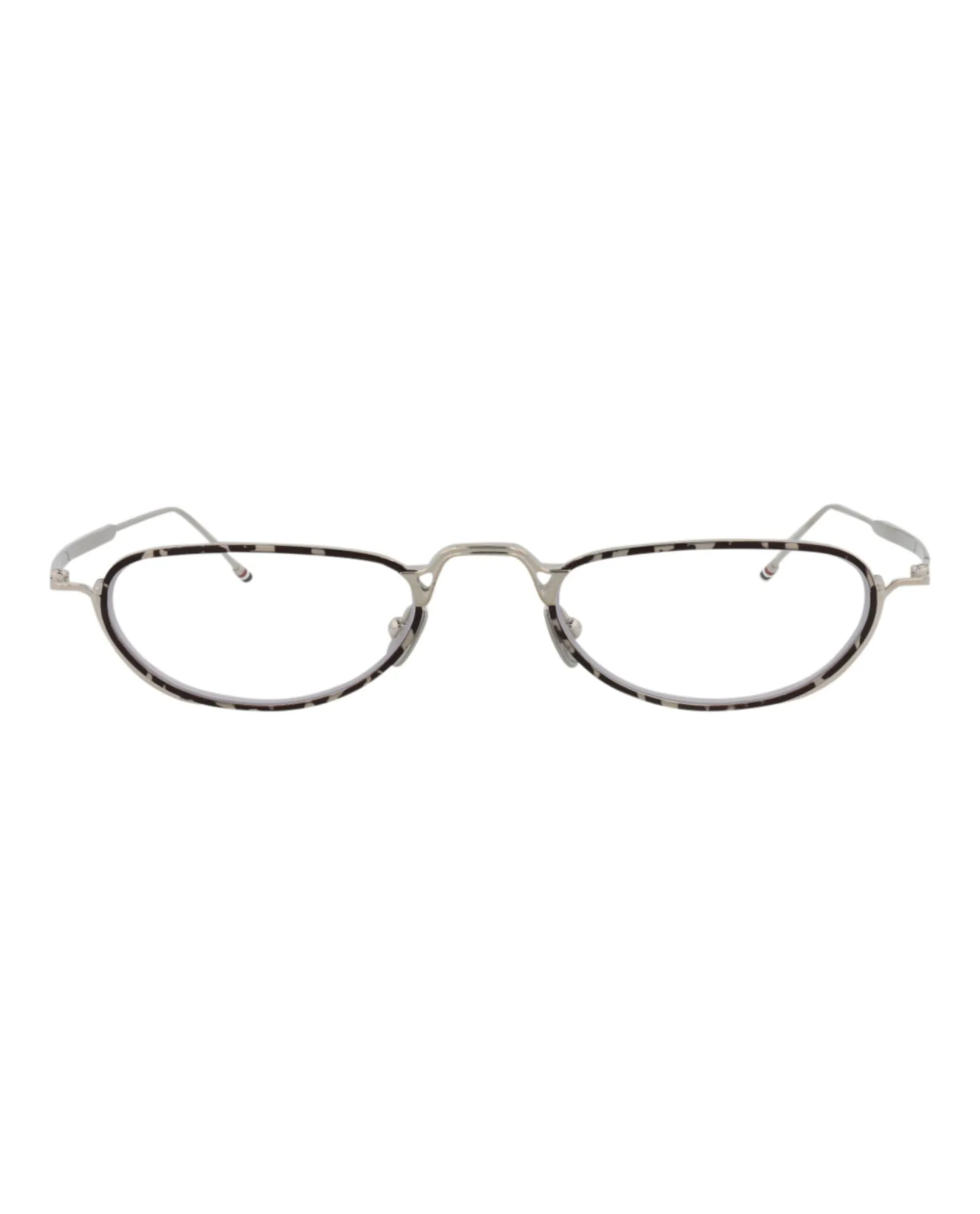 Thom Browne Round-Frame Metal Optical Frames