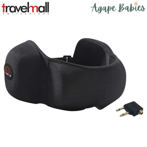 TravelMall 3D Sleeping Mask With Integrated Headphones