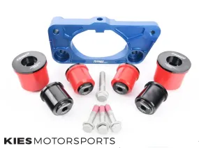 Turner Motorsports Dual-Mount Differential Plate - With ECS Poly Diff Bushings - F8x M2 M3 M4