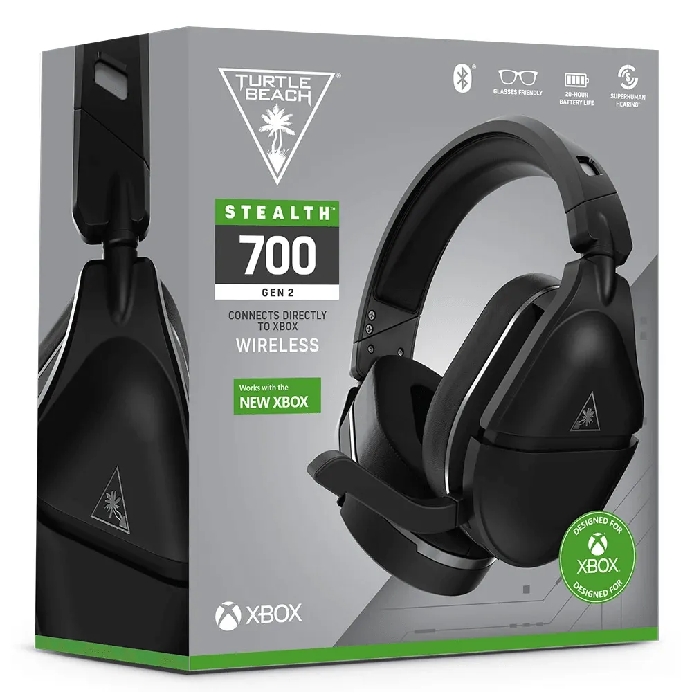 Turtle Beach Stealth 700 Gen 2 Wireless Headset Headphones Microphone XBOX