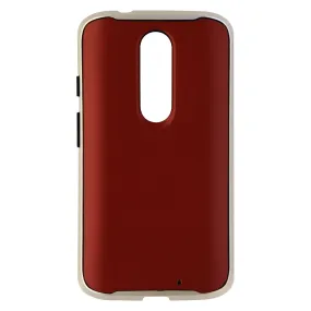 Verizon Cover Series Protective Case for Motorola Droid Turbo 2 - Red Silver