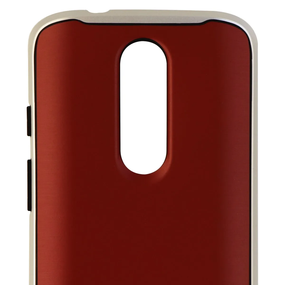 Verizon Cover Series Protective Case for Motorola Droid Turbo 2 - Red Silver