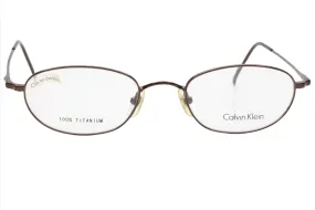 Vintage Calvin Klein CK517 090 Sun Clip On Titanium Japan Eyeglasses