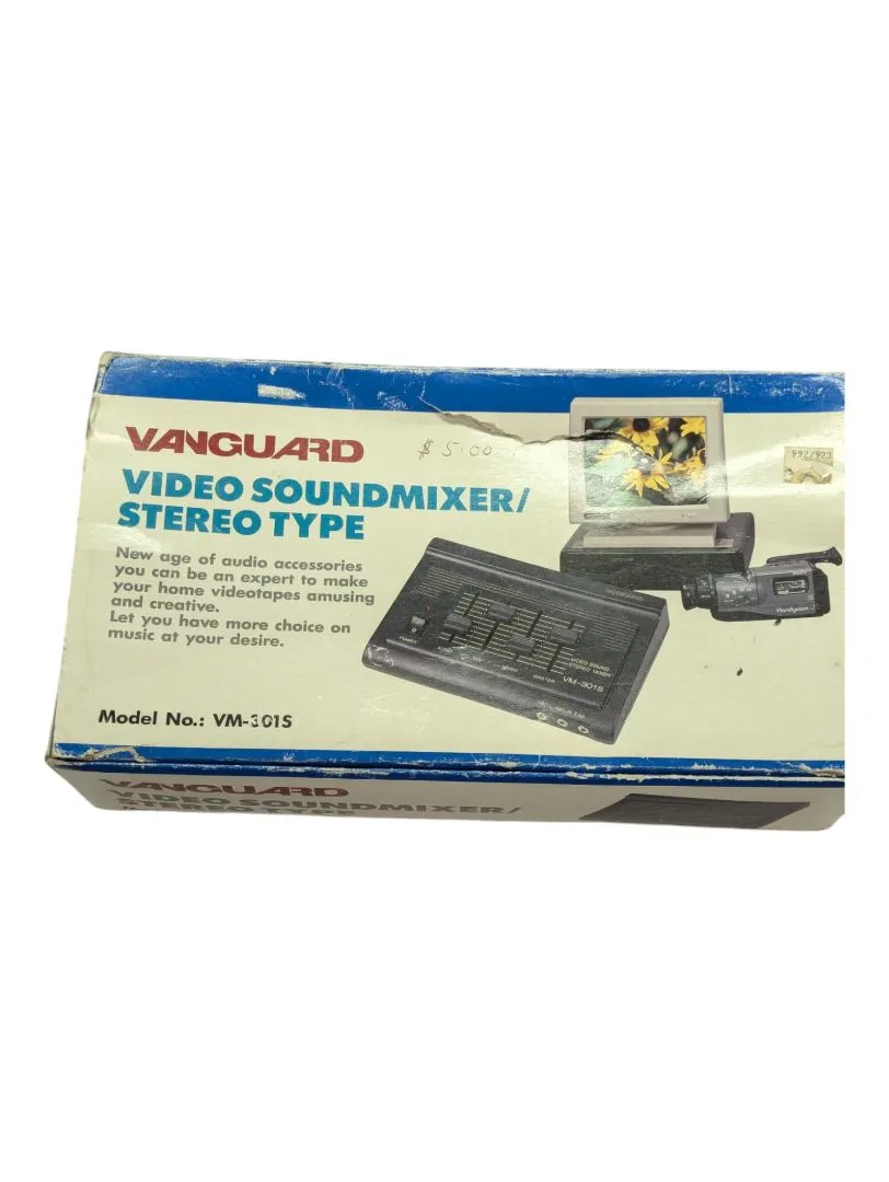 VINTAGE VANGUARD VIDEO SOUNDMIXER