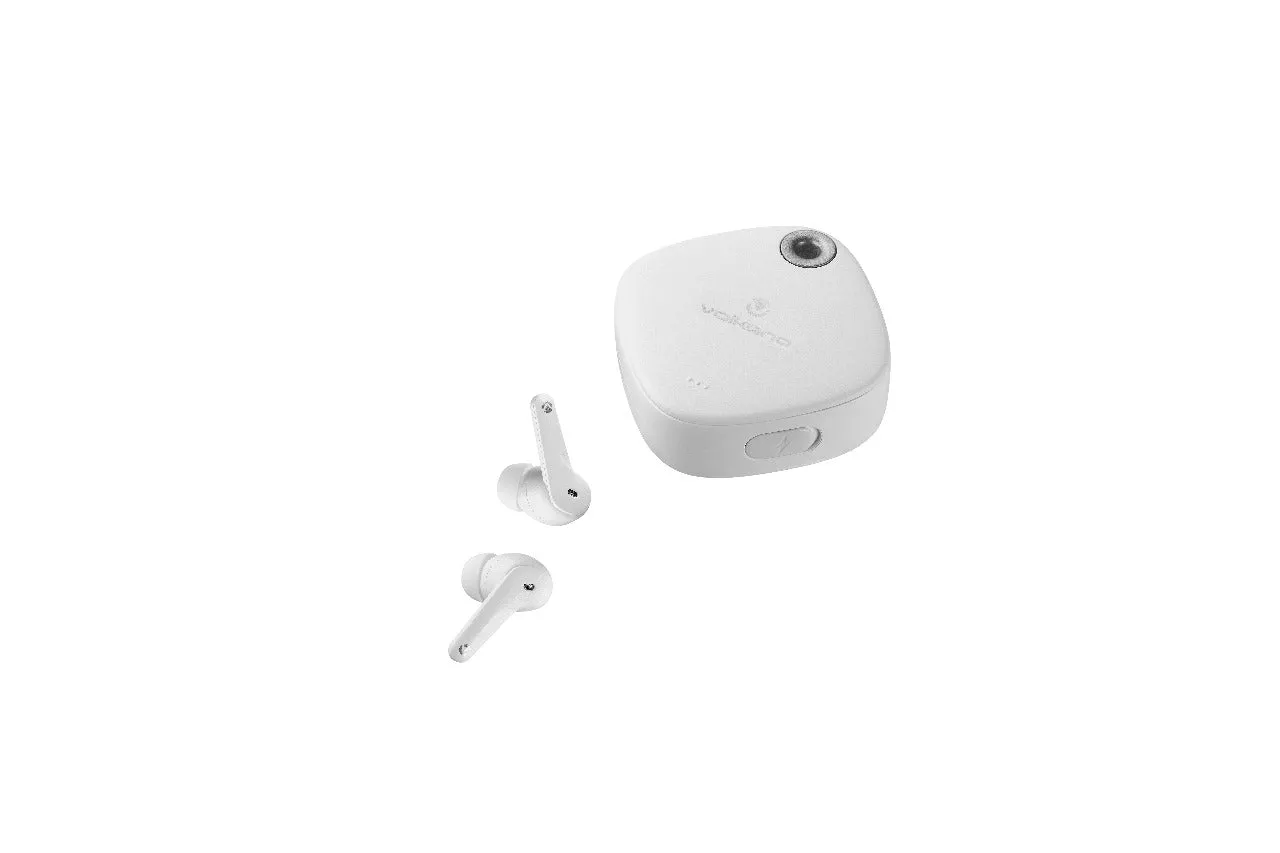 Volkano Ore Series True ENC Wireless Earphones - white