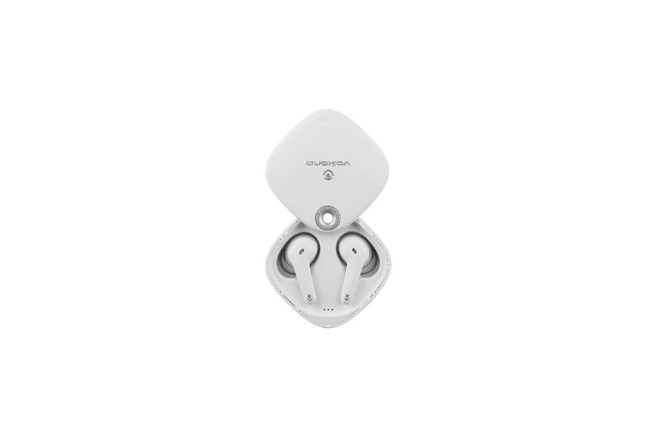 Volkano Ore Series True ENC Wireless Earphones - white