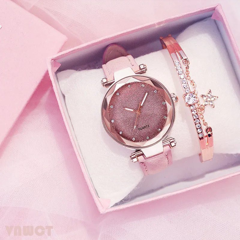 Watch, Bracelet & Gift Box Set