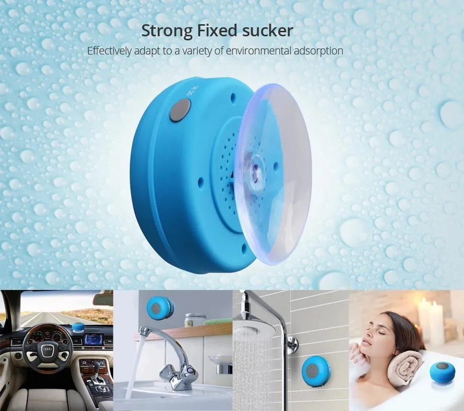 Waterproof Wireless Bluetooth Loudspeaker