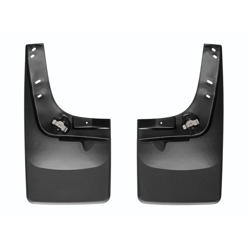 WeatherTech MudFlaps - Front/Rear - Black - GM Fullsize Truck 2007-2014