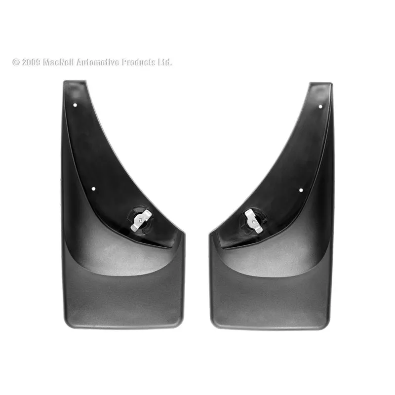 WeatherTech MudFlaps - Rear - Black - GM Fullsize SUV/Truck 1999-2007