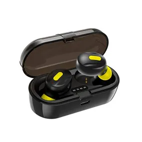 WeCool Moonwalk Mini Earbuds with Magnetic Charging Case IPX5 Wireless Earphones with Digital Battery Indicator for Crisp Sound Bluetooth Earphones for Secure Sports Fit