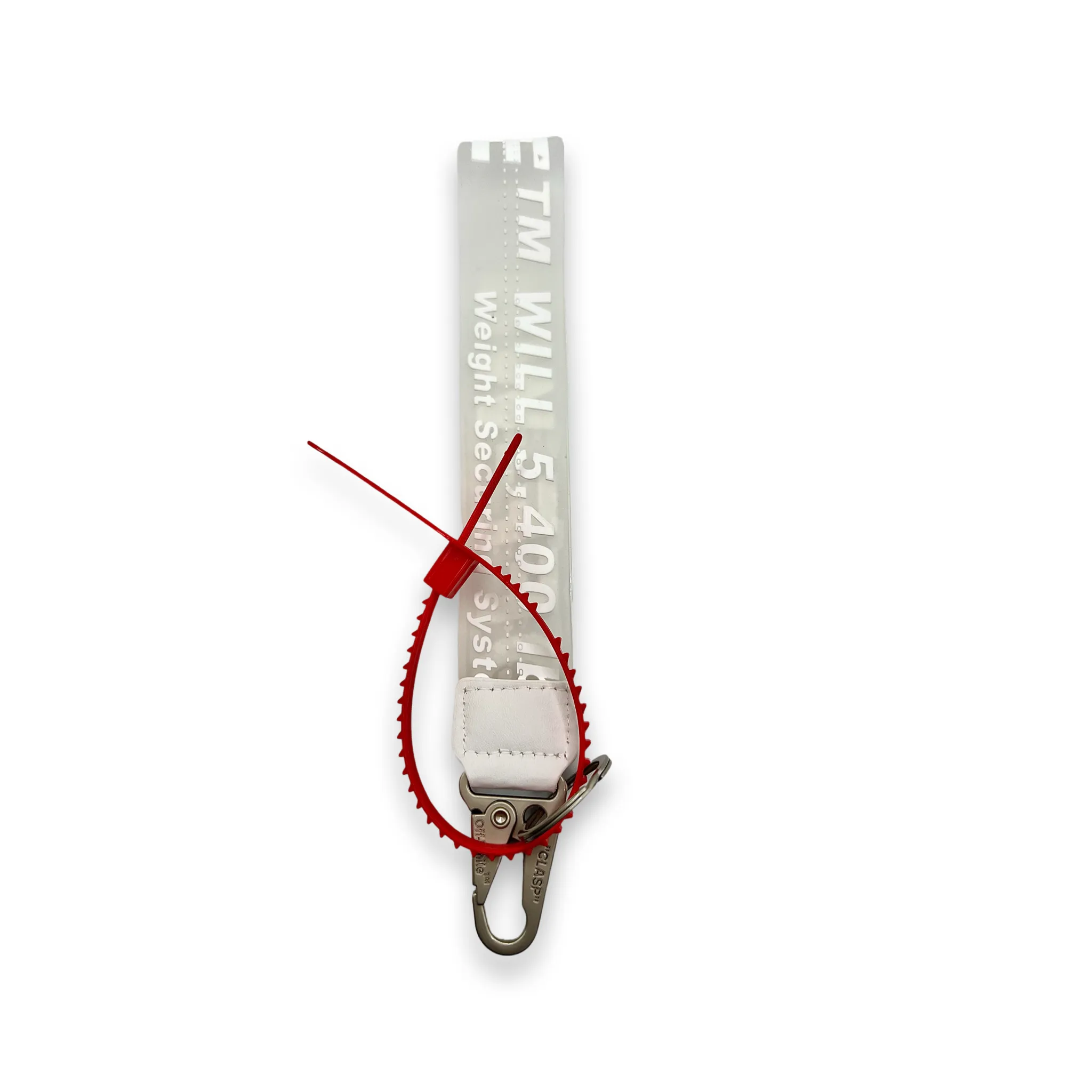 White Essential Self-defence Keychain