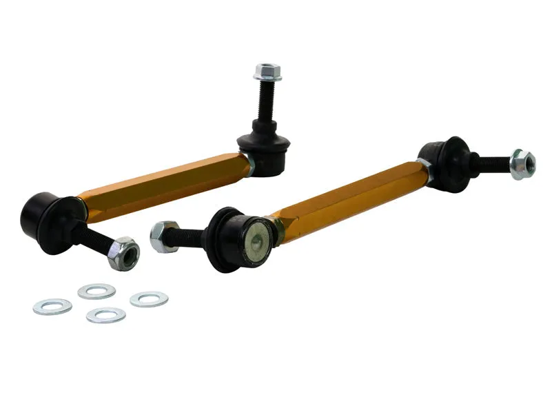 Whiteline Sway Bar End Link Kit Hyundai Getz (2002-2010) [190-215mm/ 10mm Ball Stud] Front - KLC187