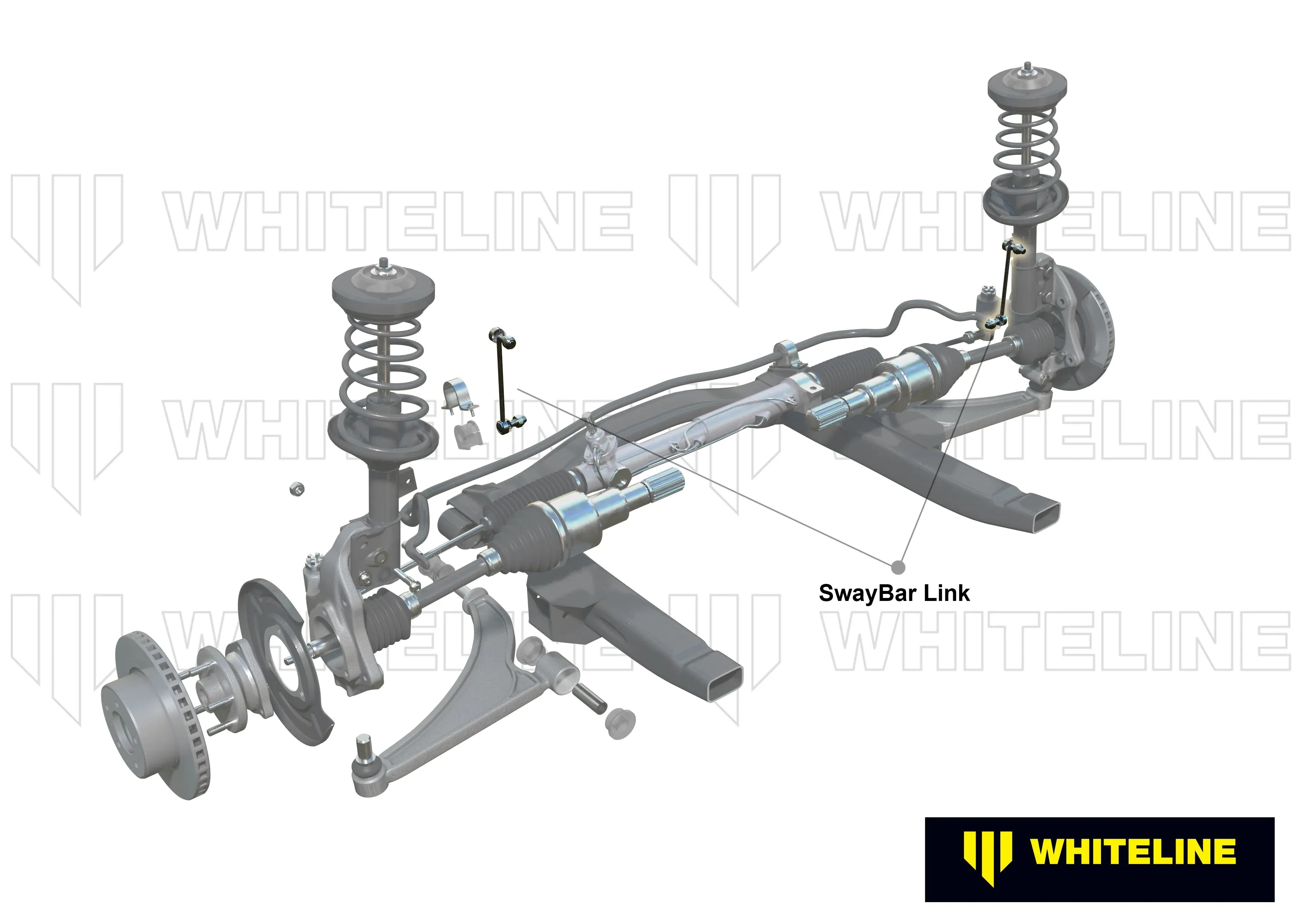 Whiteline Sway Bar End Link Kit (Universal Fit) [290-315mm/ 10mm Ball Stud] Front - KLC140-295