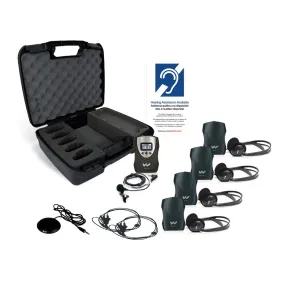 Williams Sound FM ADA KIT 37 Assistive Listening Kit – Alkaline Battery