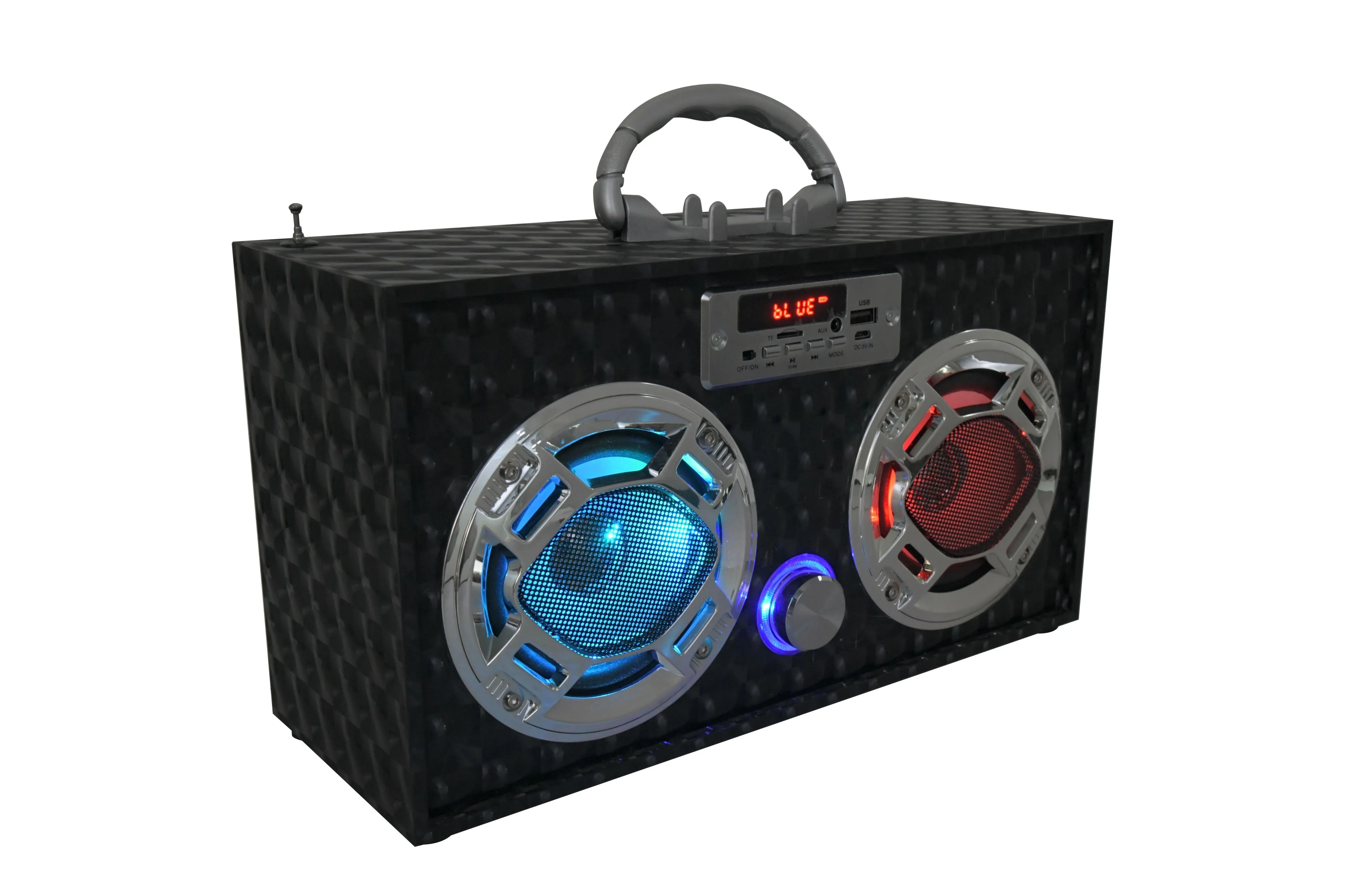 Wireless Bluetooth Boombox in Black