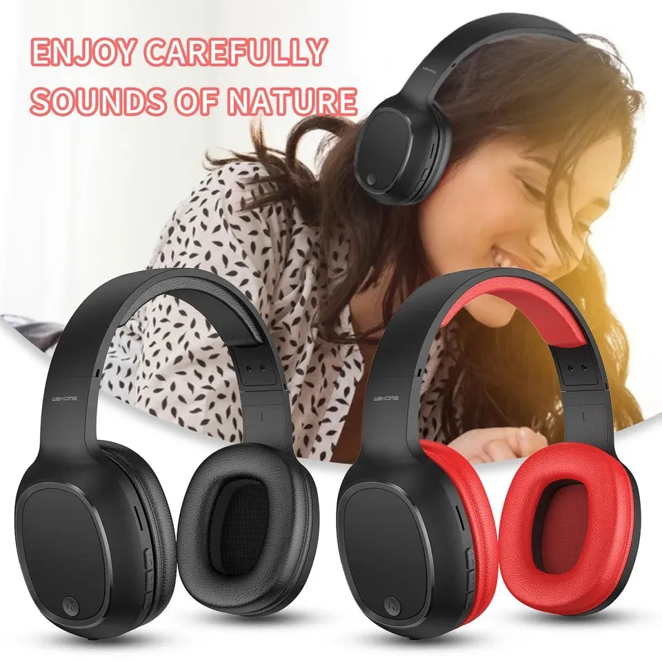 Wireless Bluetooth headphone with Memory card slot & Mic