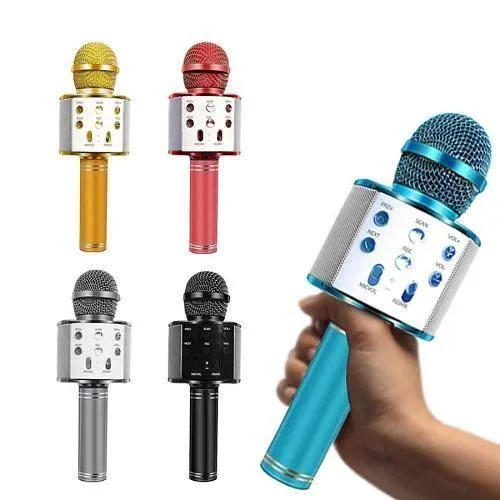 Wireless Karaoke Microphone for Kids - Assorted Colours