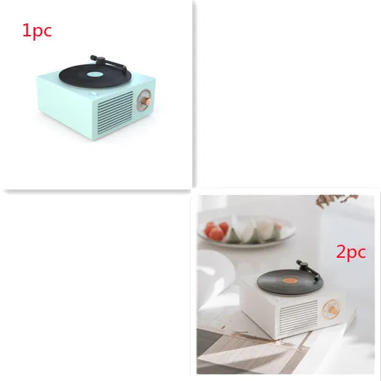 Wireless Mini Portable Retro Phonograph Bluetooth speaker