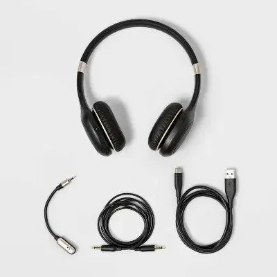 Wireless On-Ear Headset - heyday Black & Gold