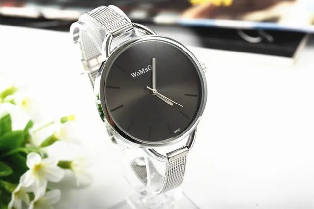 womage brand gold watch women watches stainless steel women's watches fashion ladies watch clock bayan kol saati reloj mujer