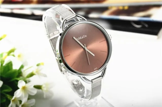 womage brand gold watch women watches stainless steel women's watches fashion ladies watch clock bayan kol saati reloj mujer