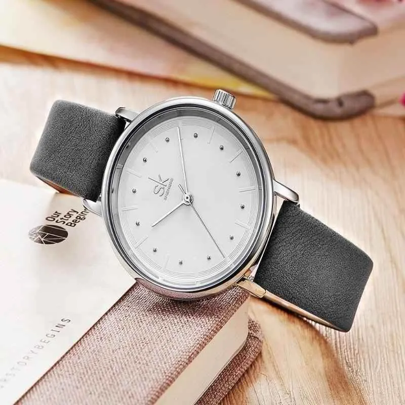 Women's Simple Watches Retro Leather Wristwatches #K8005