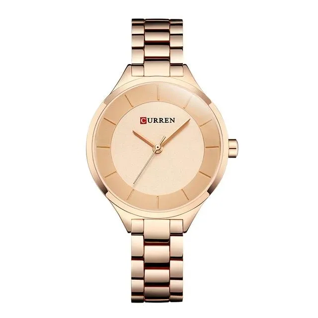 Women's Stainless Steel Luxury Watch