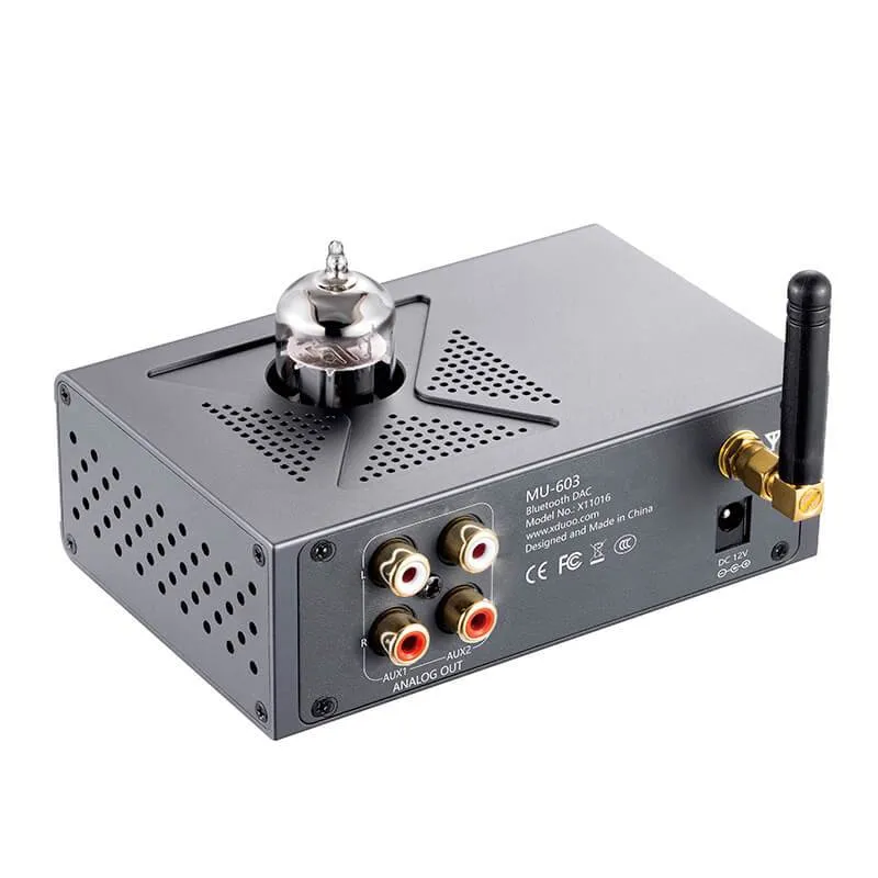 xDuoo MU-603 DAC Tube Preamplifier Bluetooth 5.1 Pre-amp