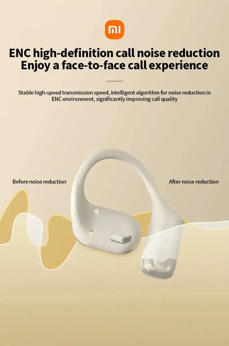 Xiaomi G118 TWS Air Conduction Wireless Earphone Bluetooth5.4 Headset EarHook Sport Touch Control ENC Noise Cancelling Headphone