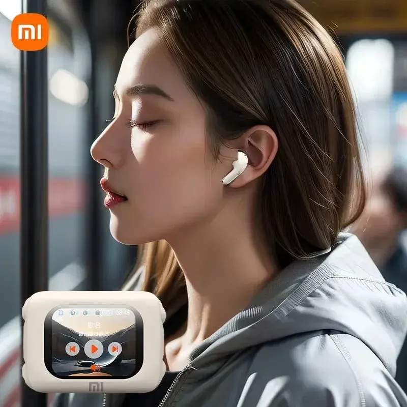 Xiaomi New Two Pairs Of Headphones Per Box Multi PurposeTouch Screen Display ANC ENC H12 Wireless Earbuds Bluetooth5.4 Earphones