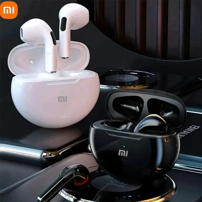 Xiaomi Original Air Pro 6 Earphone TWS 9D HIFI Headset Bluetooth Music Earbuds For IPhone Android Wireless Pods Headphones