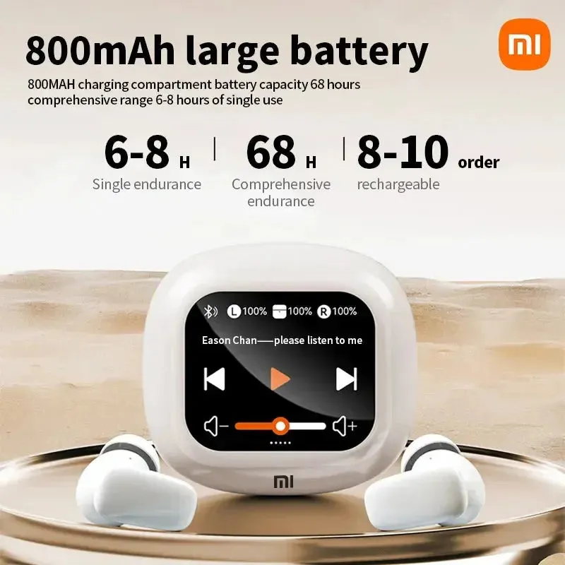 XIAOMI S09 ANC Earphone Bluetooth5.4 Wireless In-Ear Earbud HiFi Touch Screen Headphone Noise Reduction Headset With Mic