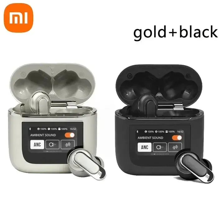 Xiaomi TOUR PRO 2 ANC Wireless Headphones TWS Waterproof Headphones Noise Canceling LED Touch Screen Bluetooth Headphones