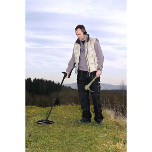 XP Deus Metal Detector with Remote and 9” X35 Search Coil, WSAUDIO Headphones, and MI-6 Pinpointer